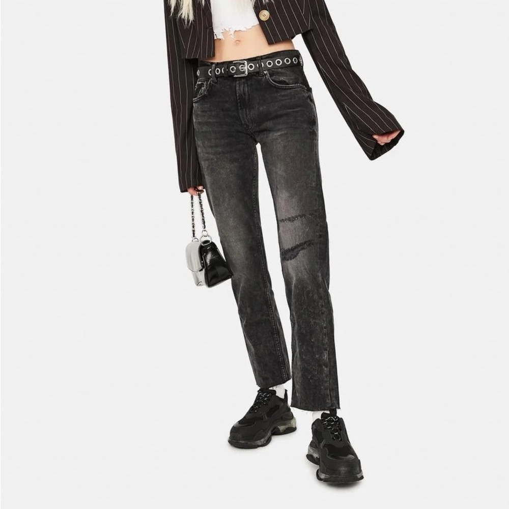 Free People x We The Free Vixen Cigarette Jean in Rock N Roll Sz 27